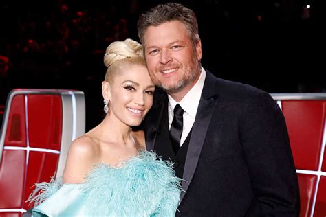 Blake Offers to Propose to Gwen in Season 12. Longtime Voice fans may know that Blake and Gwen were discussing marriage all the way back in season 12-- particularly in one clip that ended up on ...